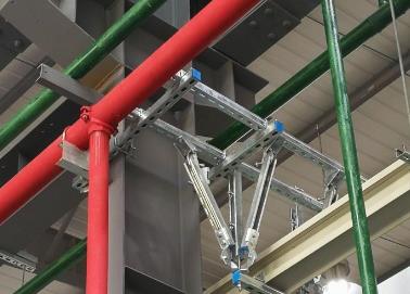 北京市该抗震支架的整体式支吊架结构协调性好